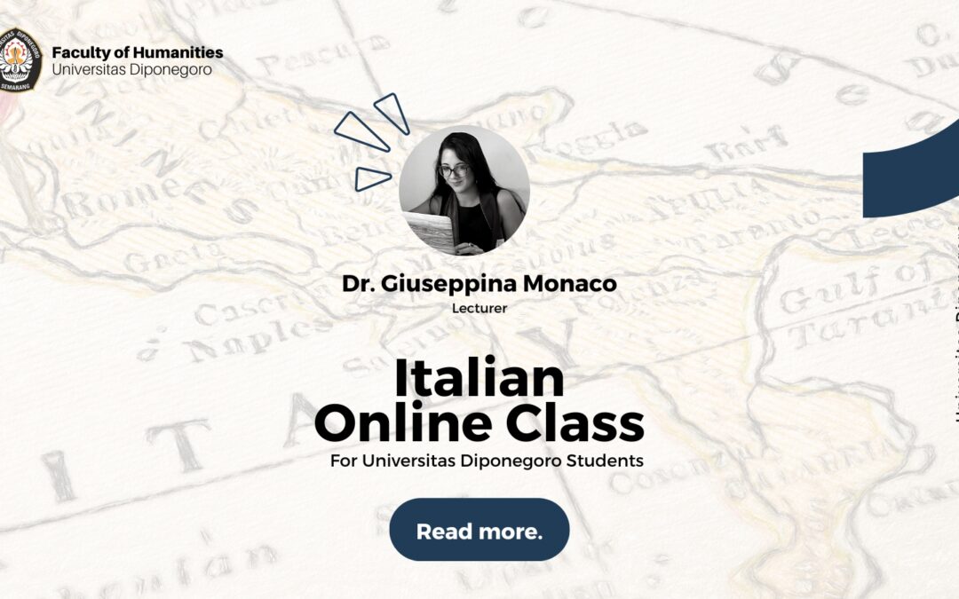 Italian Class for Universitas Diponegoro Students – Academic Year 2022/2023