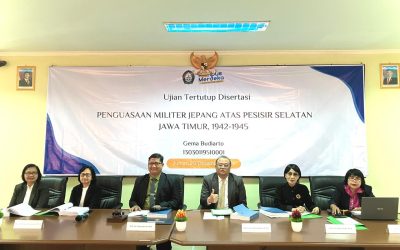 Ujian Disertasi Atas Nama Gema Budiarto Program Studi Doktor Sejarah