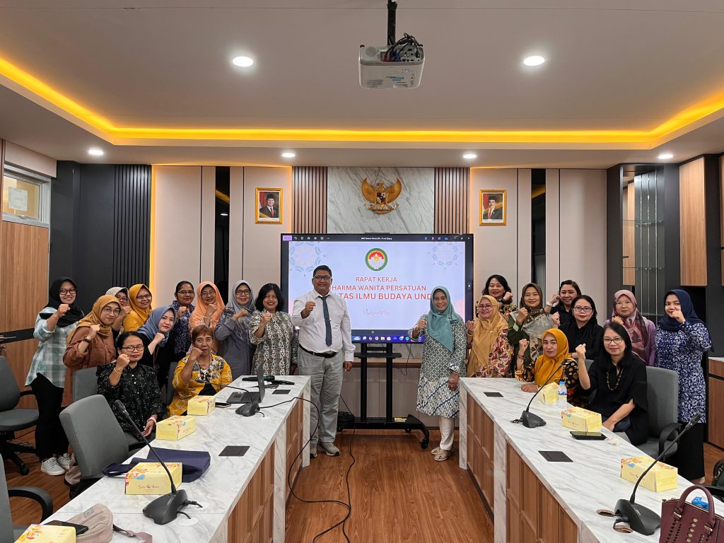 Rapat Kerja Dharma Wanita Persatuan Fakultas Ilmu Budaya UNDIP 26 Februari 2025.