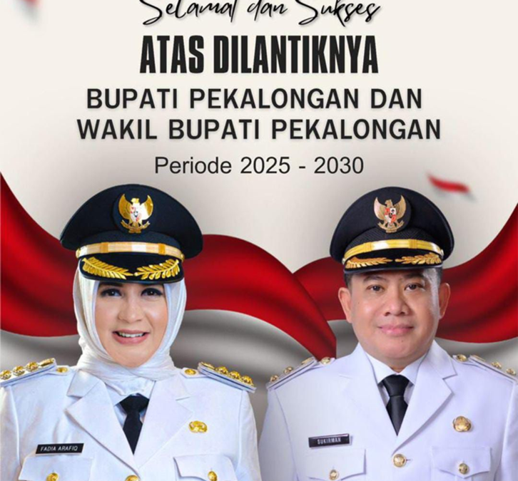 FIB Undip Berikan Selamat dan Bangga kepada Alumni FIB Dilantik jadi Wakil Bupati Pekalongan Masa Jabatan 2025-2030