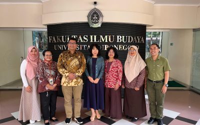 Professor Noriko Hiraishi Visits FIB Undip for Research and Academic Collaboration