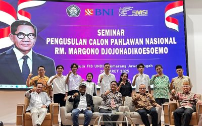 Seminar Pengusulan RM. Margono Djojohadikoesoemo sebagai Pahlawan Nasional Digelar di Gedung Art Center FIB Undip