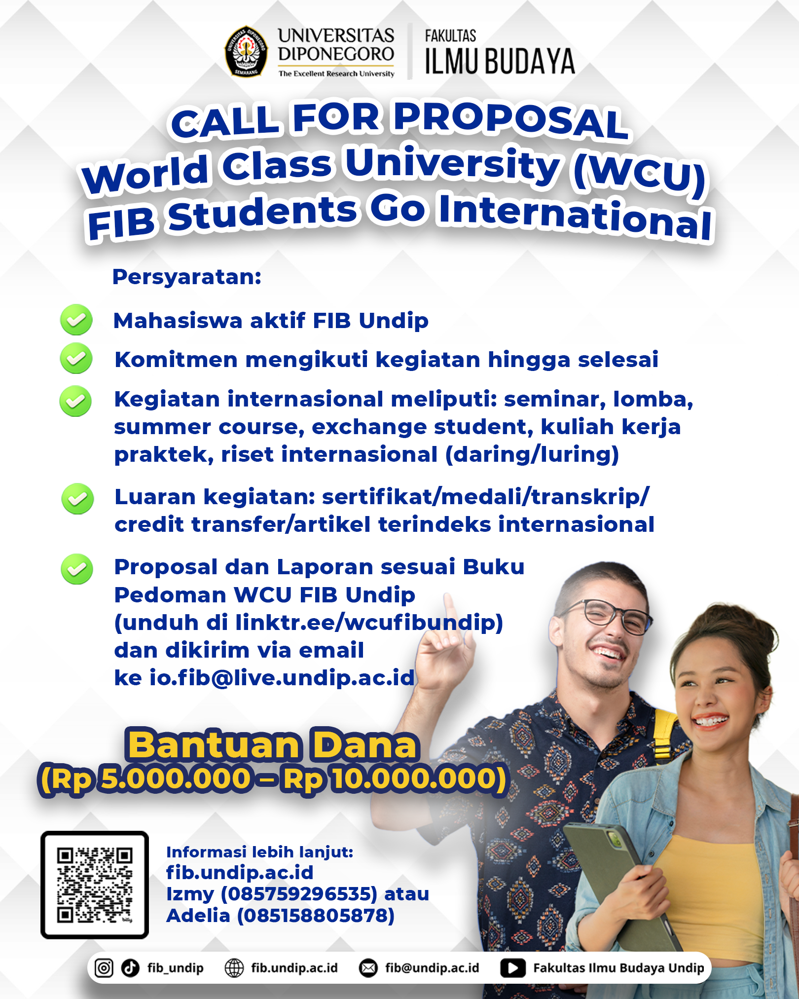 Program Proposal World Class University (WCU) 2025.