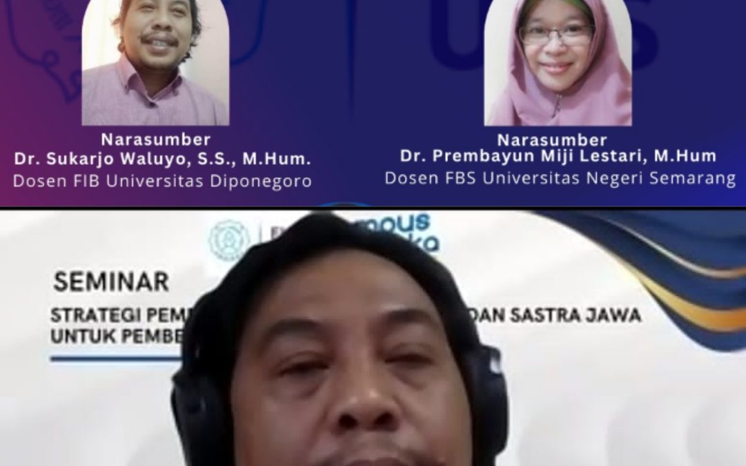 Dosen FIB Undip Bawakan Materi Seputar Nilai Heroisme dan Kethoprak di Seminar FKIP UNS