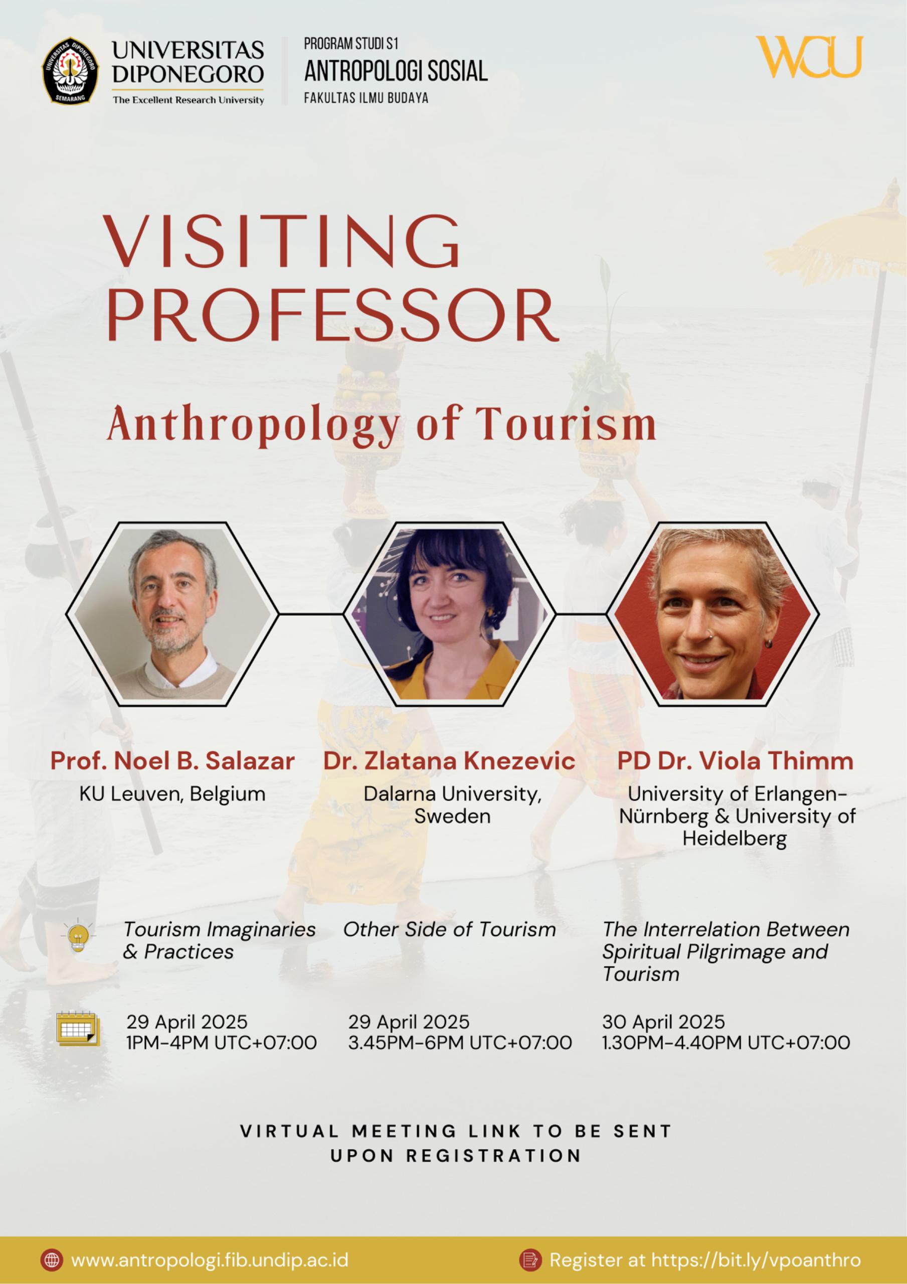 Visiting Professor FIB Undip.