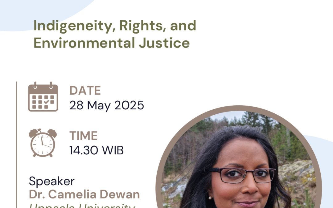 Visiting Professor Bersama Dr. Camelia Dewan dari Uppsala University, Swedia.