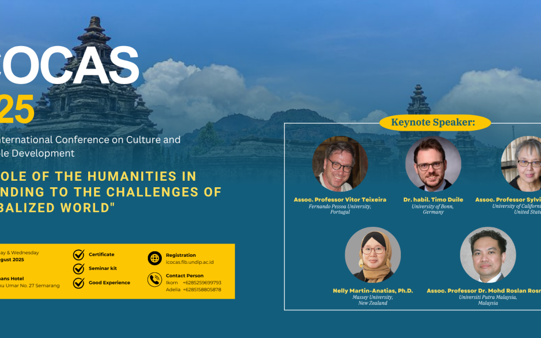 FIB UNDIP Gelar Konferensi Internasional ICOCAS 2025, Hadirkan Pembicara dari 5 Negara