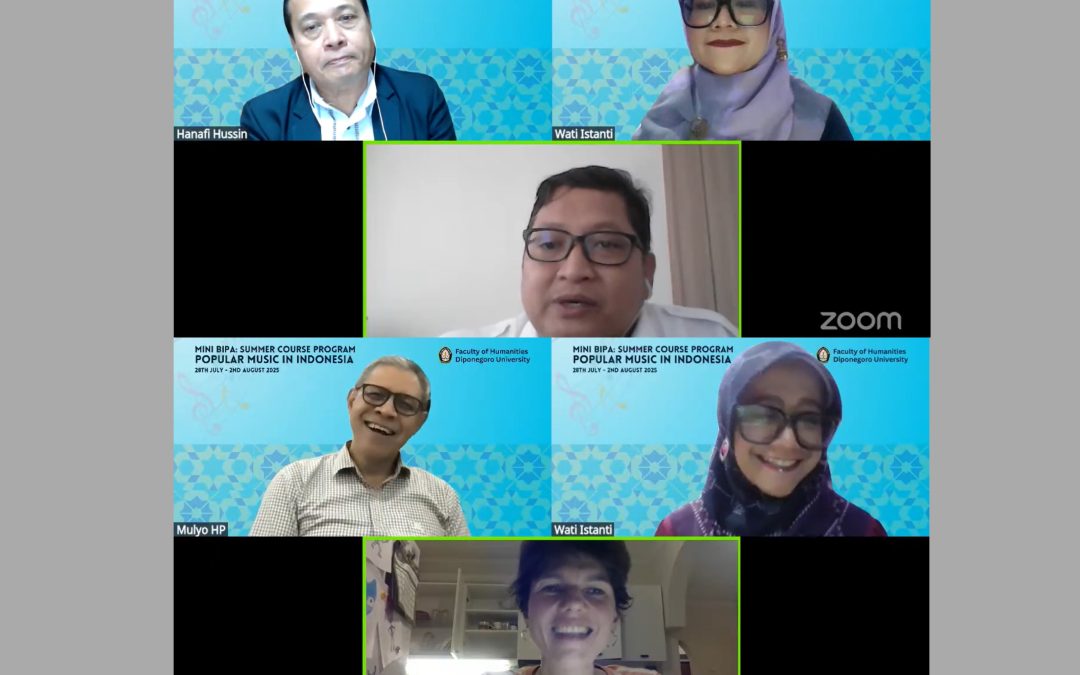 MINI BIPA Summer Course 2025: Musik Populer Jadi Jembatan Budaya Indonesia ke Dunia