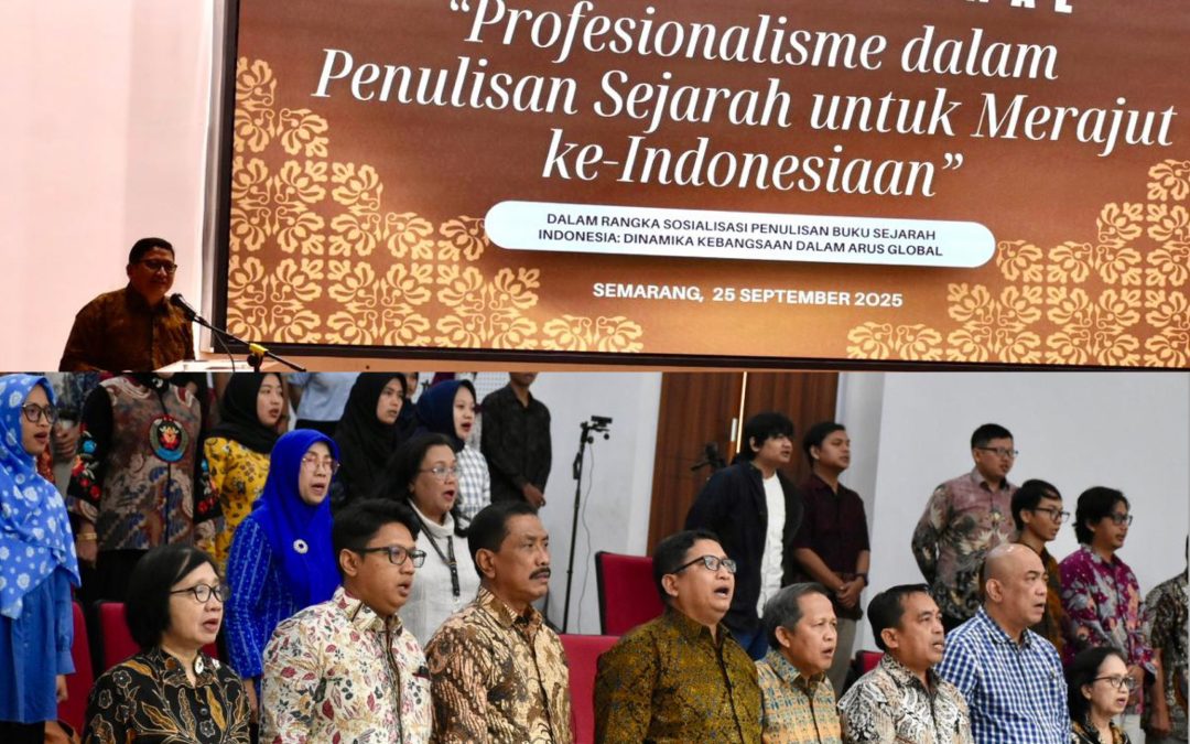 Seminar Nasional Profesionalisme Penulisan Sejarah untuk Merajut Ke-Indonesiaan Sukses Digelar di Art Center FIB Undip