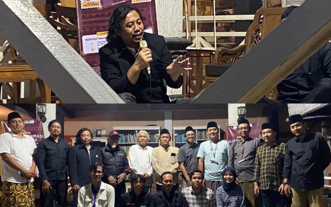 Kontribusi Dosen FIB Undip: Sukarjo Waluyo dalam Diskusi Novel “Bau” di Teras Budaya Prof. Mudjahirin Thohir, Kaliwungu