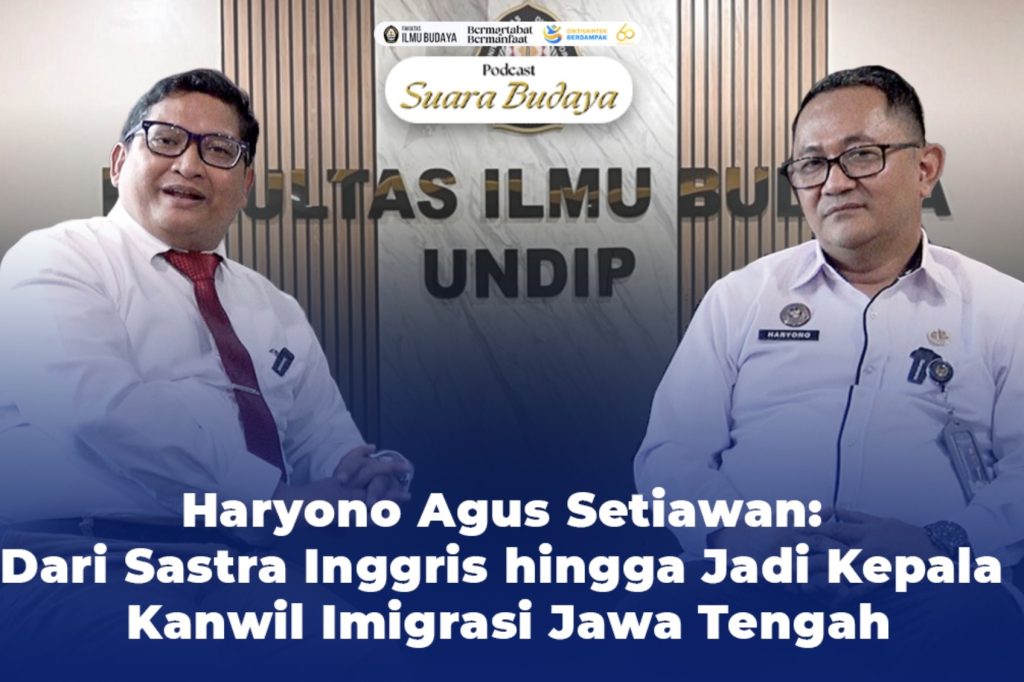Alumni FIB Undip, Kepala Kantor Wilayah Imigrasi Provinsi Jawa Tengah.