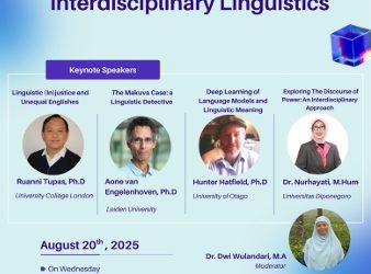 Undip Gelar Seminar Linguistik Internasional, Hadirkan Pakar Dari Berbagai Negara