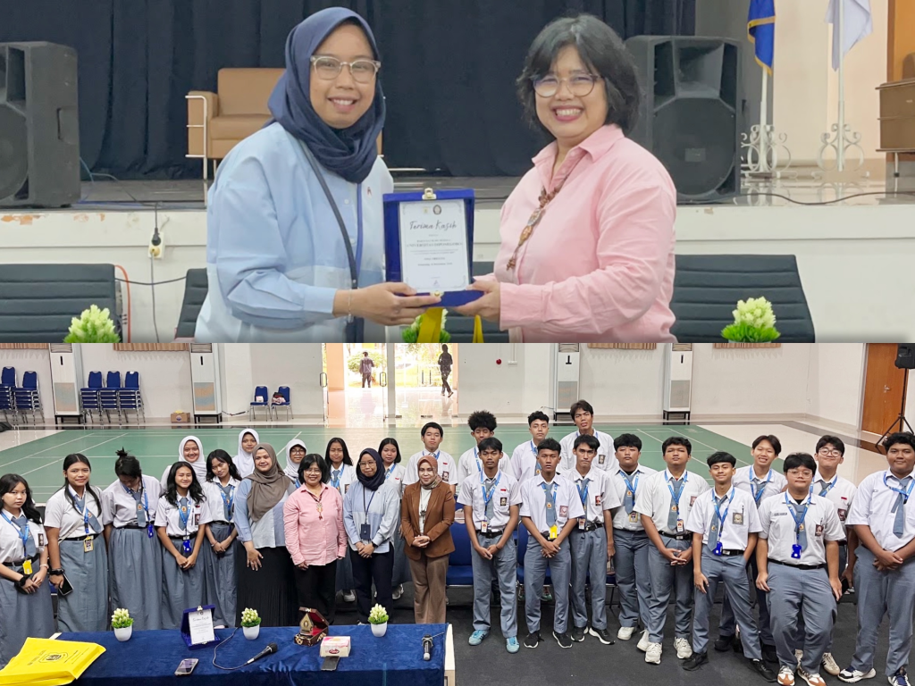 Kunjungan dari SMA Triguna 1956 Jakarta di Kampus Budaya