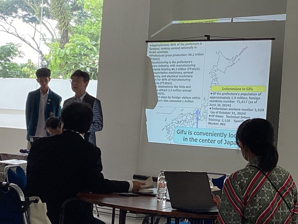 Kunjungan Pemerintah Prefektur Gifu, Jepang ke Undip.