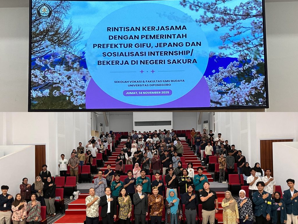 Kunjungan Pemerintah Prefektur Gifu, Jepang ke Undip.