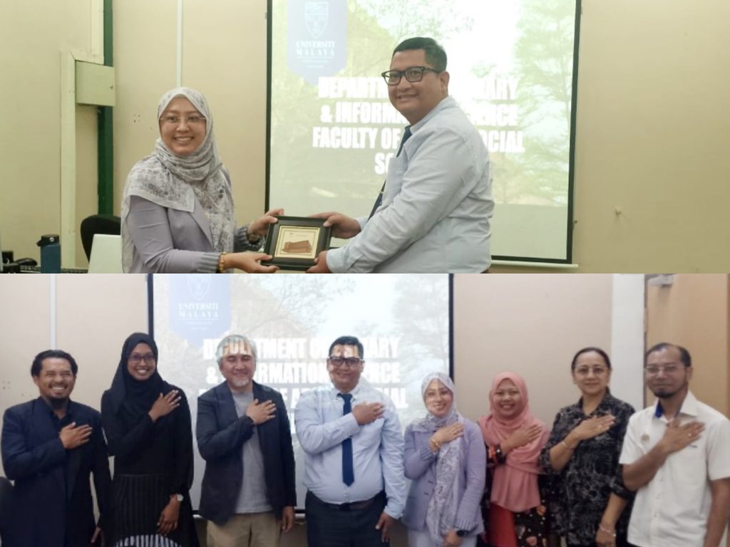 Kerja Sama FIB Undip dengan Fakultas Sastera dan Sains Sosial Universiti Malaya.