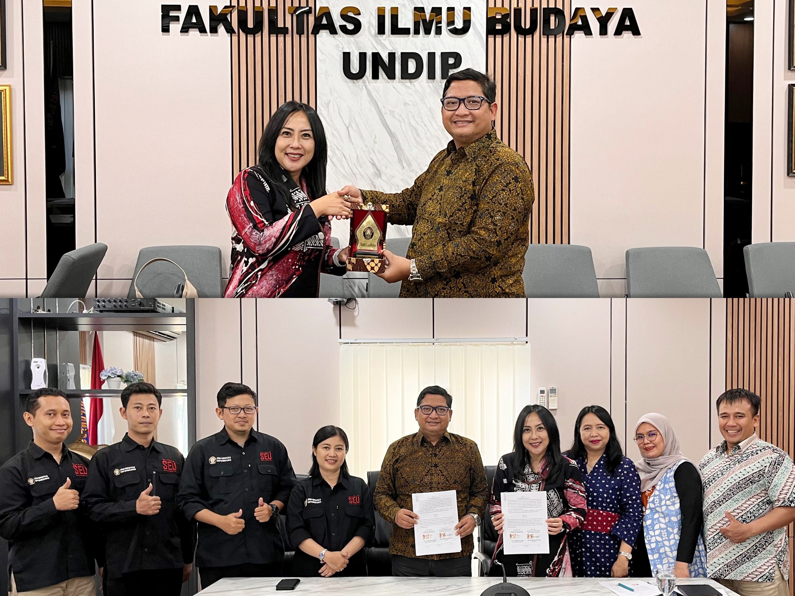 Kerja Sama FIB Undip dengan International Education Foundation (IIEF).
