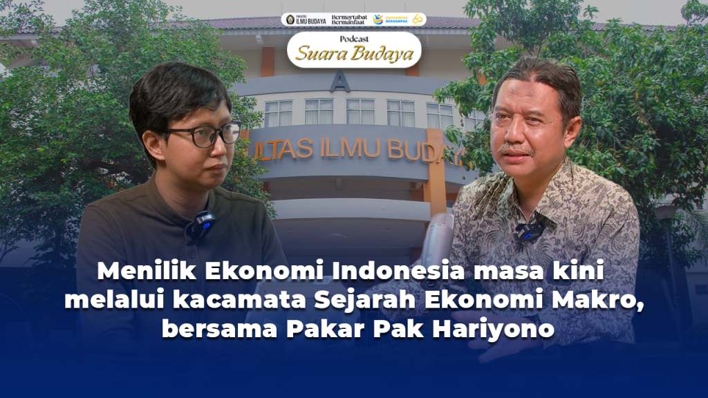 FIB Undip Cultural Voice Podcast With Dr. Drs. Haryono Rinardi, M.Hum. (Photo: Humas FIB Undip)