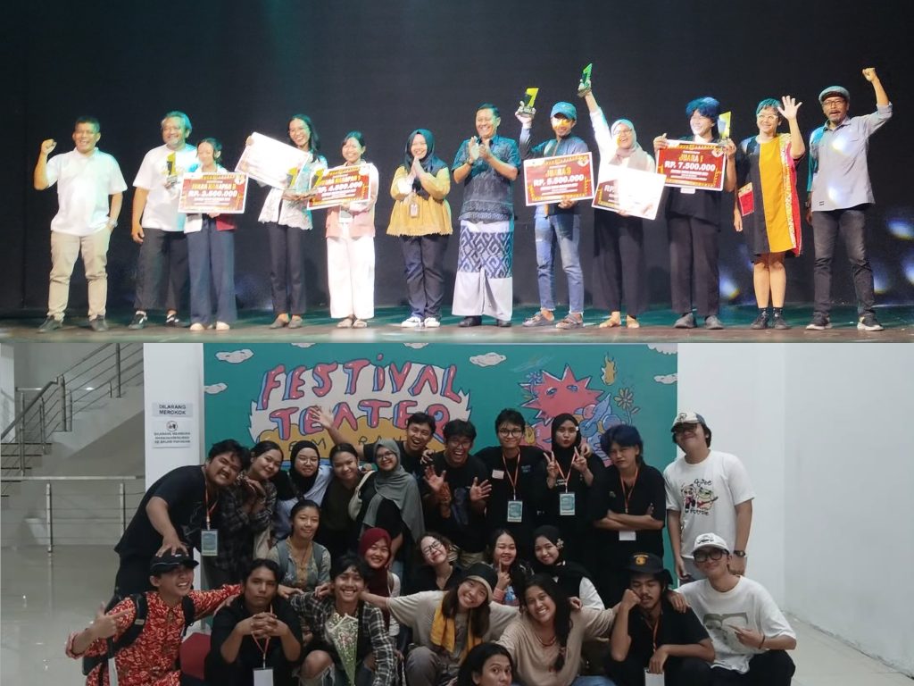 Teater Emka Borong Juara di Festival Teater Semarang 2025 (Foto: Humas FIB Undip)