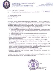 Pengembalian UKT Undip Semester Genap 2025/2026. (Foto: Humas FIB Undip)