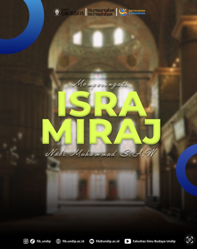 FIB UNDIP Peringati Isra Miraj 2026 (Foto: Humas FIB Undip)