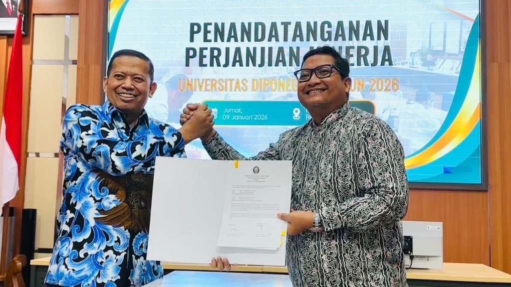 UNDIP Gelar Penandatanganan Perjanjian Kinerja Tahun 2026