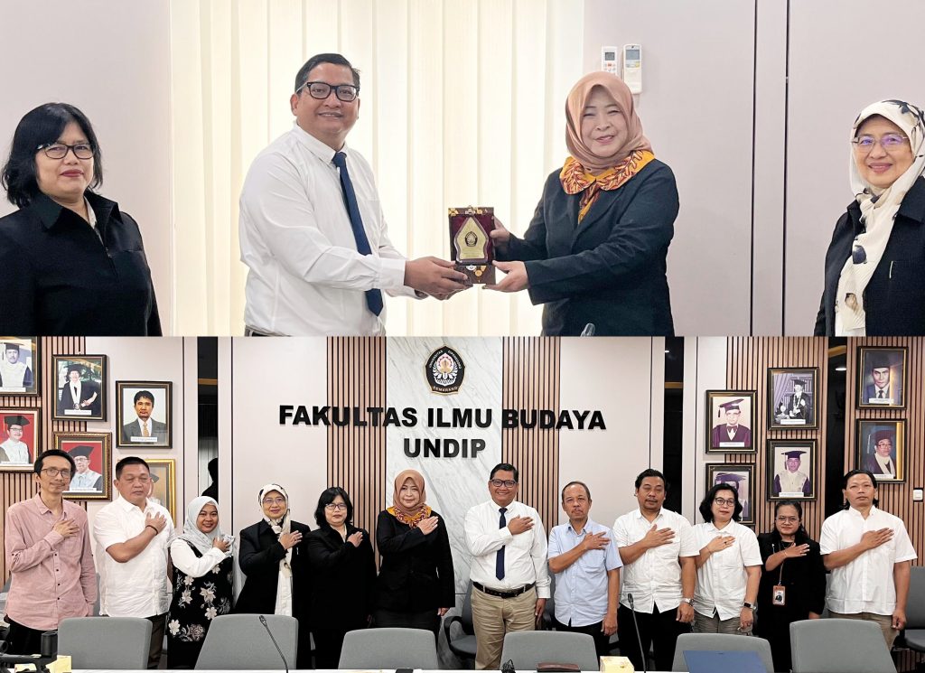 FIB Undip Receives FIB Unsoed Dean's Visit (Photo: Humas FIB Undip)