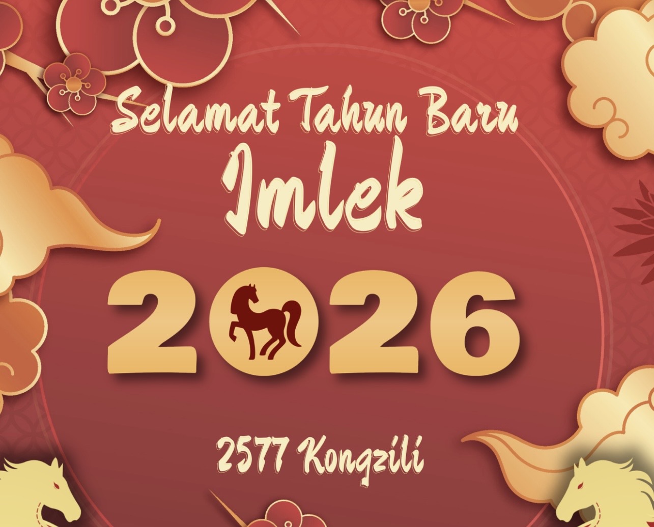 FIB UNDIP Ucapkan Selamat Hari Raya Imlek 2026. (Foto: Humas FIB Undip)