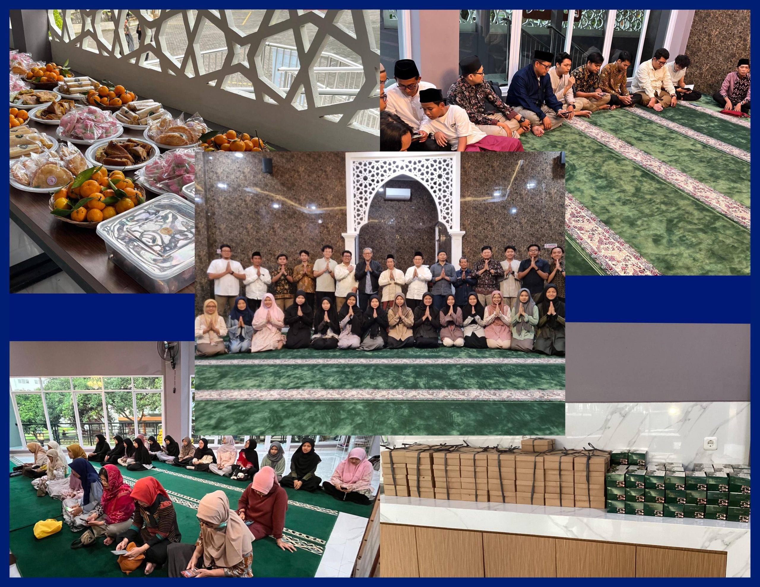 FIB Undip Gelar Khataman Quran, Buka Bersama, hingga Sholat Berjamaah di Masjid Al-Adab 12/03/2026. (Foto: Humas FIB Undip)