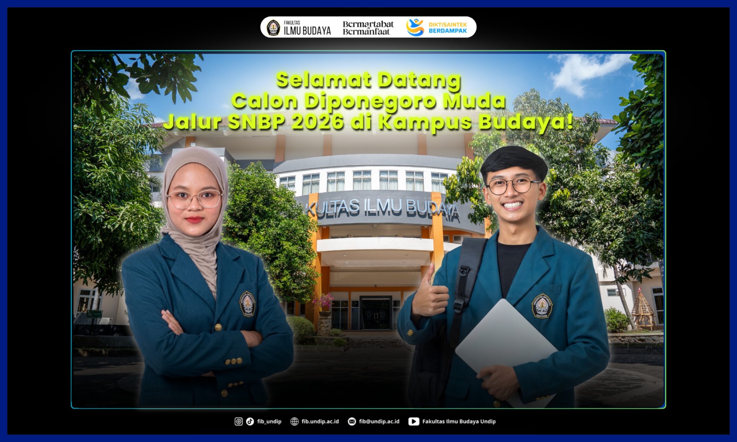 Ilustrasi Calon Diponegoro Muda FIB Undip. (Foto: Humas FIB Undip)