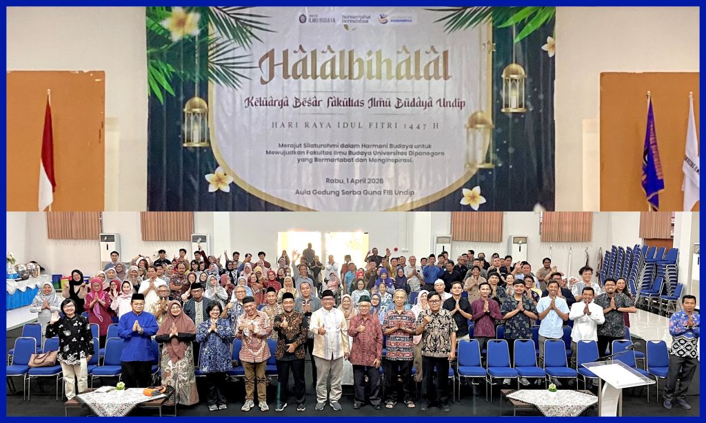 Halalbihalal FIB Undip 2026. (Foto: Humas FIB Undip)