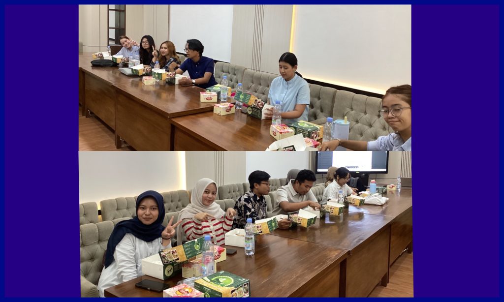 Mahasiswa Sejarah Angkatan 2024-2025 Peserta Pelatihan Makan Bersama Setelah Acara. (Foto: Humas FIB Undip)