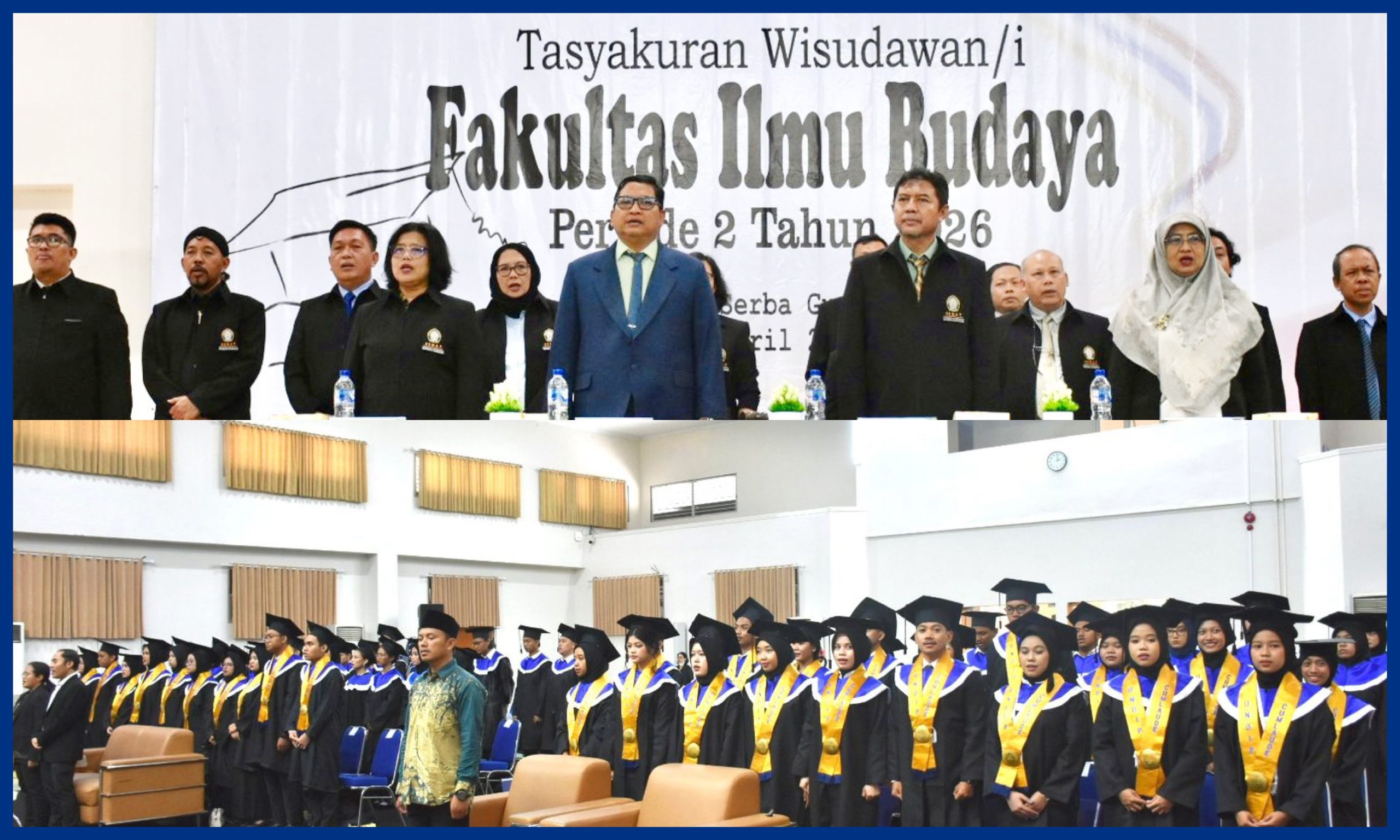 FIB UNDIP Sukses Gelar Tasyakuran Wisudawan Periode II Tahun 2026. (Foto: Humas: FIB Undip)