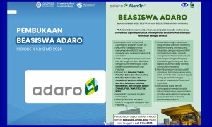 Beasiswa Adaro 2026. (Foto: Instagram @kesma.undip)