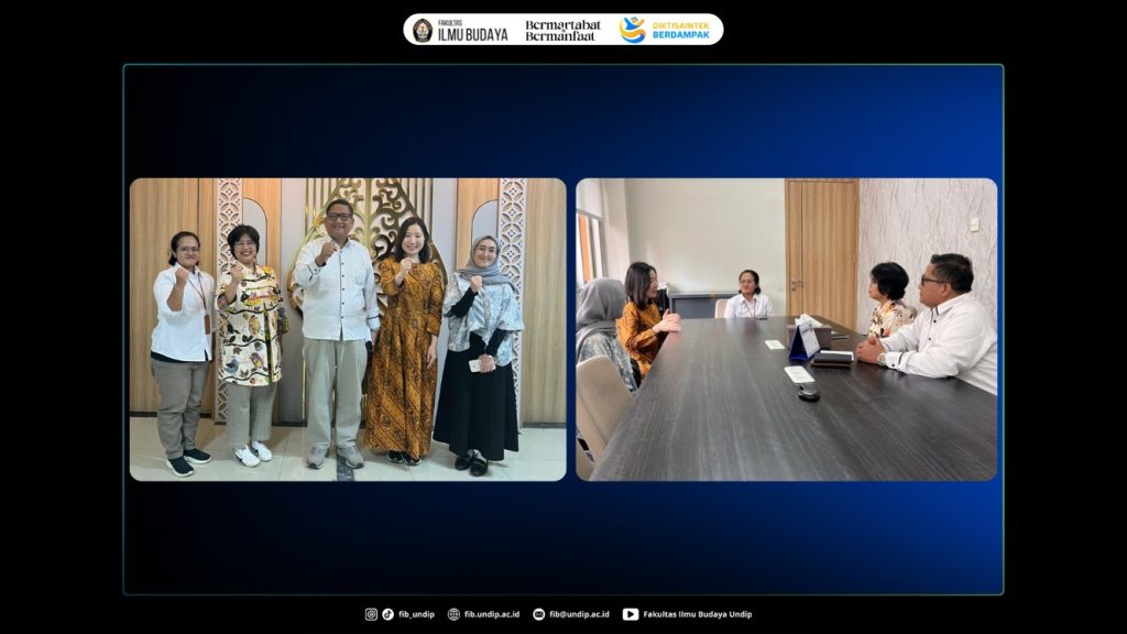 FIB Undip Collaborates with Arizona State University USA for Global Classroom Program. (Photo: Humas FIB Undip)