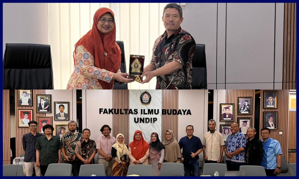 BRIN-BRIDA Central Java Cooperation Visit with FIB Undip on April 21, 2026. (Photo: Humas FIB Undip)