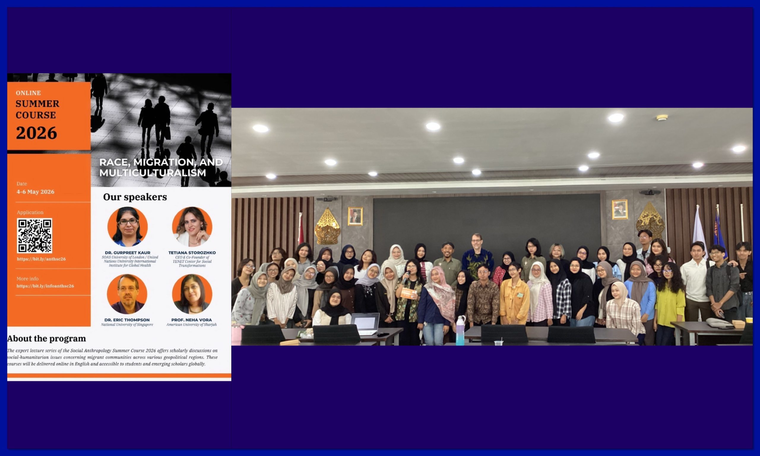 Summer Course Antropologi Sosial FIB Undip 2026. (Foto: Humas FIB Undip)