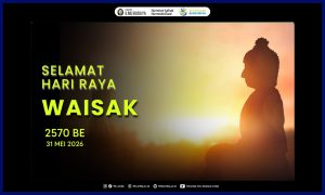 FIB Undip Mengucapkan Selamat Hari Waisak 2570 BE. (Foto: Humas FIB Undip)