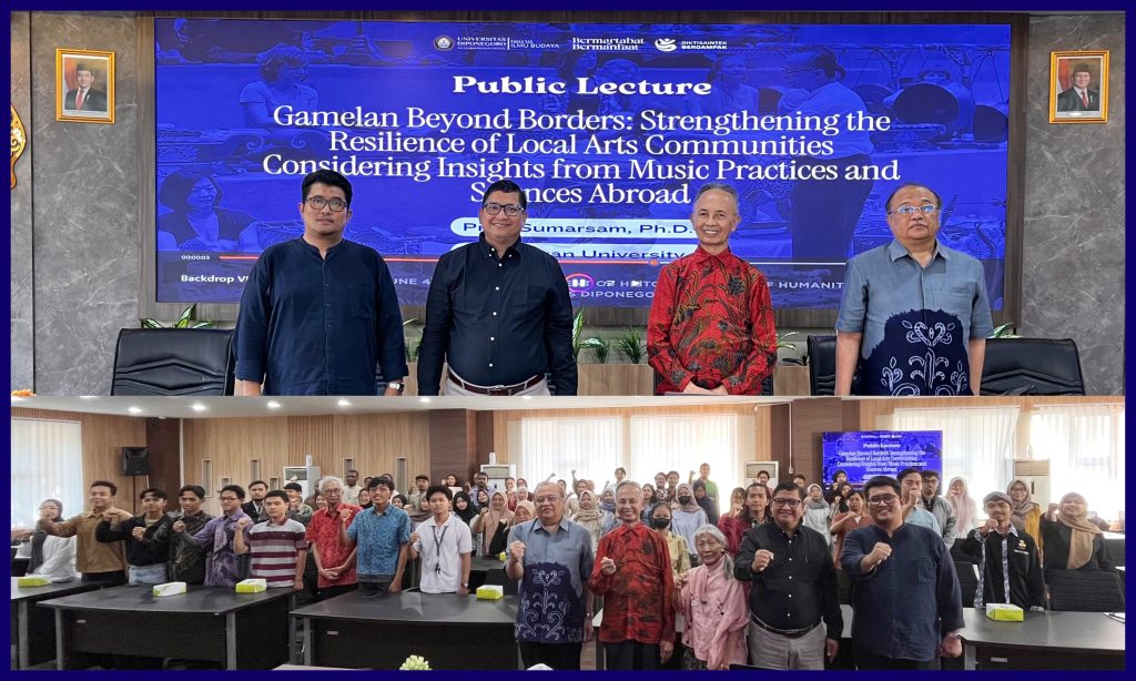 International Community Service-World Class University oleh Prodi S1 Sejarah FIB Undip pada 5 Juni 2026. (Foto: Humas FIB Undip)