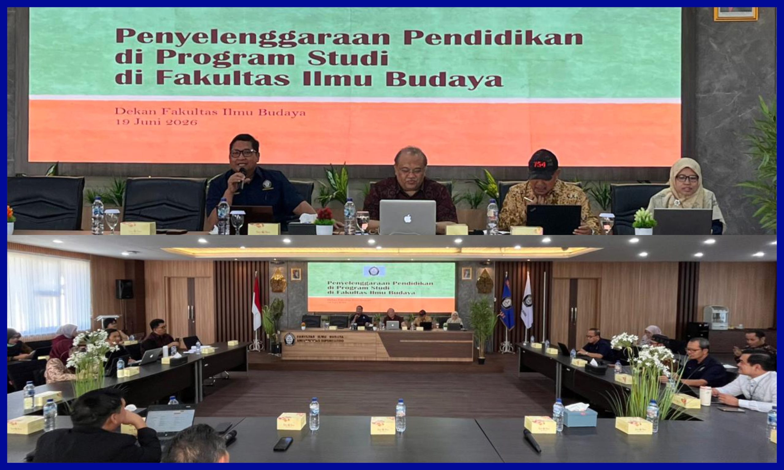 Komisi I Senat Akademik UNDIP Gelar Sidang di Kampus Budaya Pada Jumat, 19 Juni 2026. (Foto: Humas FIB Undip)