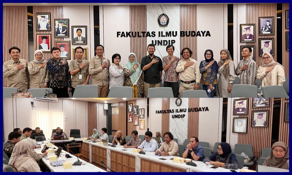 FIB UNDIP Sambut Kunjungan Kementerian Kebudayaan Pada 18 Juni 2026. (Foto: Humas FIB Undip)