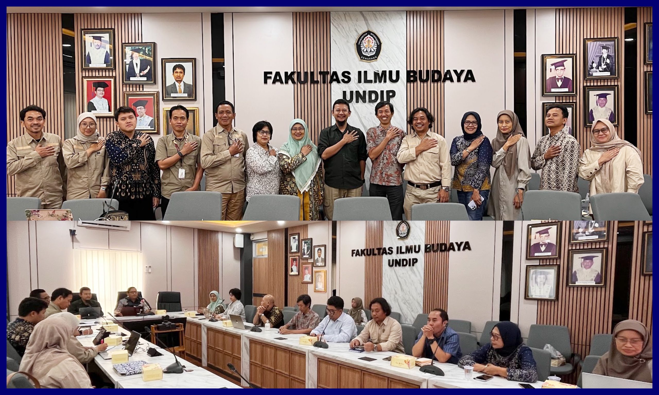 FIB UNDIP Sambut Kunjungan Kementerian Kebudayaan Pada 18 Juni 2026. (Foto: Humas FIB Undip)