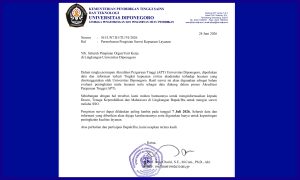 Survei Kepuasan Layanan UNDIP Melalui SSO. (Foto: Humas FIB Undip)