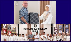 FIB Undip Gelar Prodiskusi Bersama Prof. Brian Russel Roberts dari Brigham Young University, Amerika Serikat Pada Senin 13 Juli 2026. (Foto: Humas FIB Undip)