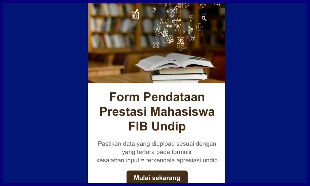 Lapor Prestasi Mahasiswa FIB Undip. (Foto: Humas FIB Undip)