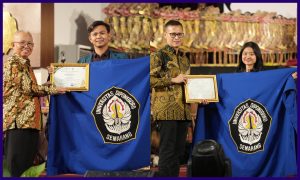 Dua Mahasiswa FIB UNDIP Juara 1 PEKSIMIDA Jateng 2026. (Foto: Humas FIB Undip)
