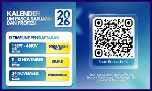 PMB UM Pascasarjana dan Profesi UNDIP Genap Tahap 1 Tahun 2026 Resmi Dibuka. (Foto: Instagram @pmb.undip)