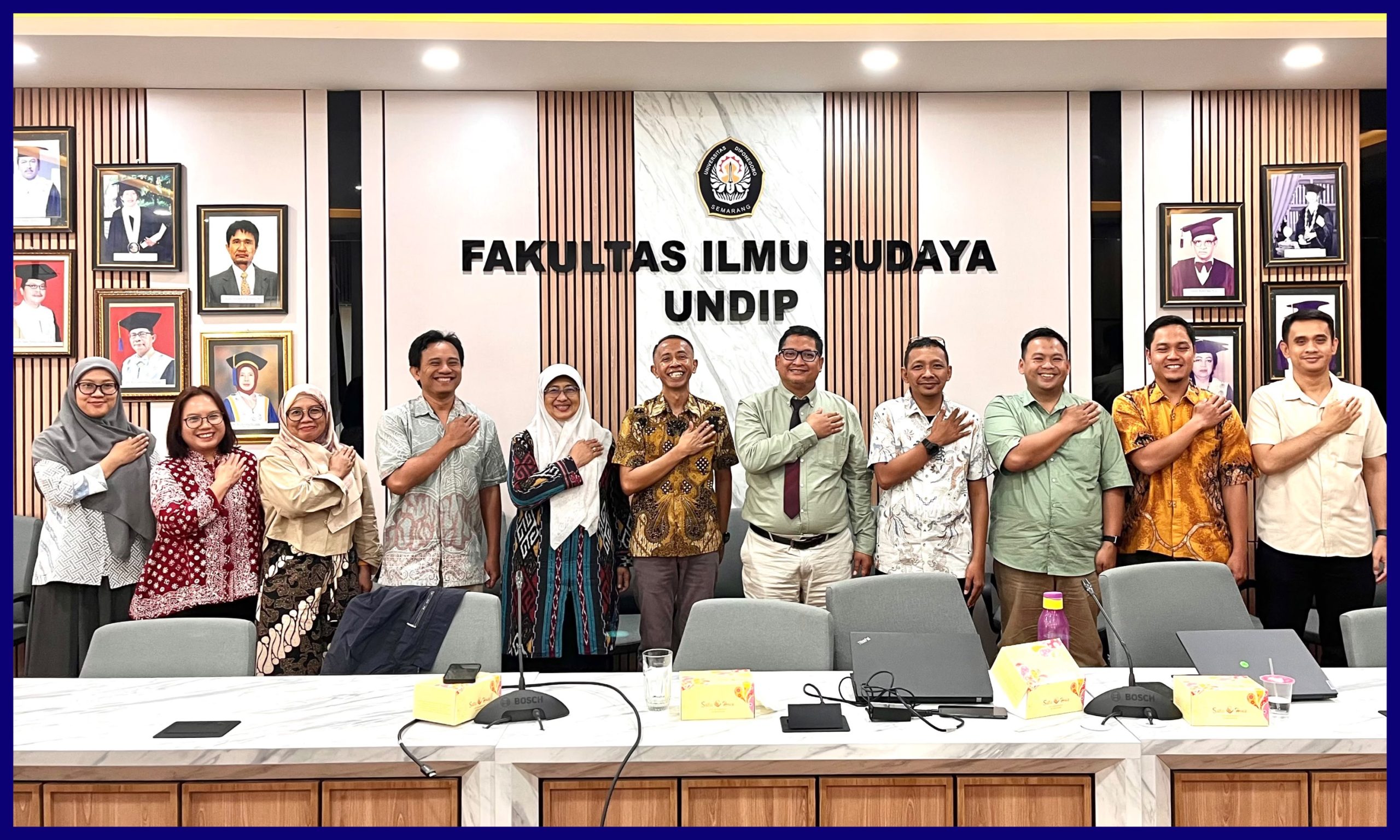 FIB UNDIP Terima Kunjungan Peneliti BRIN Jawa Tengah Pada Selasa 15 September 2026. (Foto: Humas FIB Undip)
