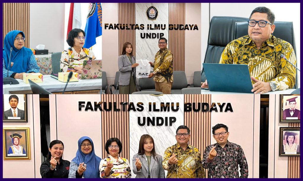 Kerja Sama FIB Undip dan Woosong University Korea. (Foto: Humas FIB Undip)