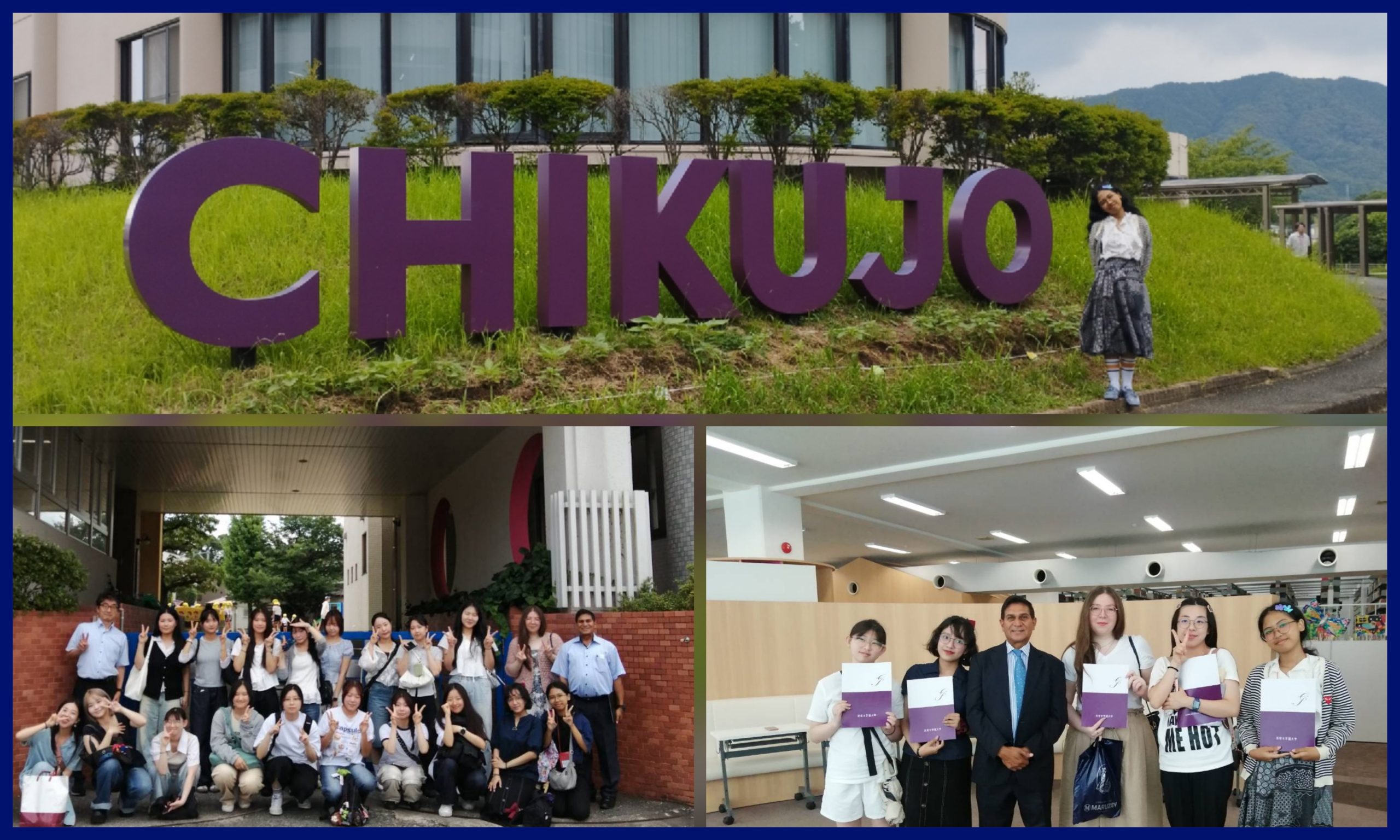 Anastasia Nadine Widyatara Ikuti Summer Short Course 2026 di Chikushi Jogakuen University. (Foto: Humas FIB Undip)